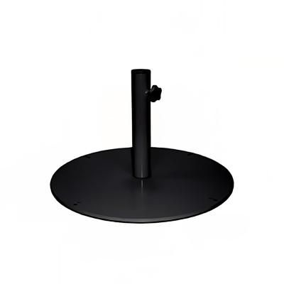 emu E925 (24) 2 ft Round Shade Umbrella Base - 105 lb, Steel, Antique Black