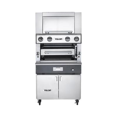 Vulcan VBB1CF 36" Upright Broiler w/ (3) Burners - Convection Oven Base, Natural Gas, NG, Stainless Steel, Gas Type: NG