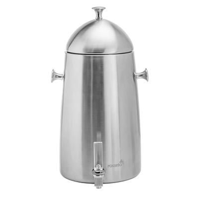 Rosseto LD206 3 gal Low Volume Coffee Urn w/ 1 Tank, Chafing Fuel, Silver