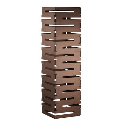 Rosseto SM325 Multi Level Skycap Display Riser - 8"W x 8"D x 30"H, Steel w/ Matte Bronze Finish