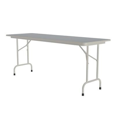 Correll CF2460PX 15 60" Rectangular Folding Table w/ Gray Granite Top, 29"H