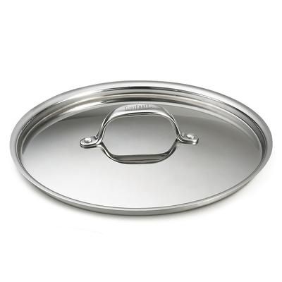 Tablecraft CW7008L 9 1/2" Fry Pan Cover, Stainless Steel