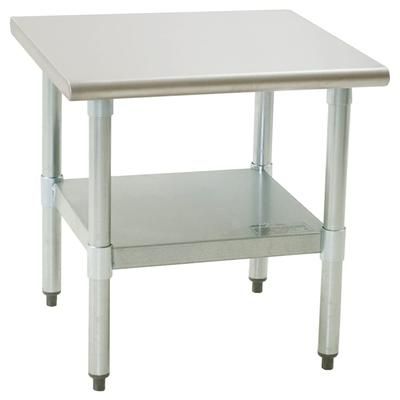 Eagle Group MS3024S 24" x 30" Stationary Mixer Stand, Undershelf, Stainless Steel