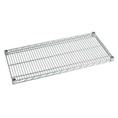 Focus FF2148C Chrome Wire Shelf - 48"W x 21"D, Silver