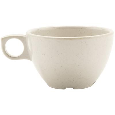 GET DC-100-IR 7 1/2 oz Melamine Coffee Cup, Ironstone, SuperMel, White