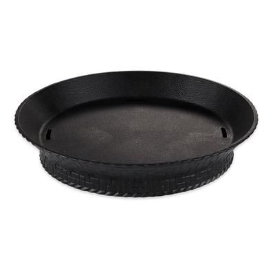 GET RB-894-BK 7 1/4" Round Fast Food Basket, Plastic, Black