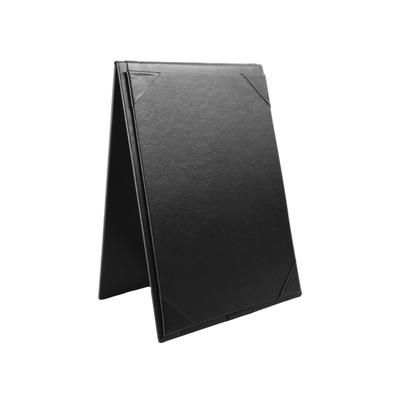 Risch TENT 5X7 Double Sided Tabletop Menu Tent - 5" x 7", Black