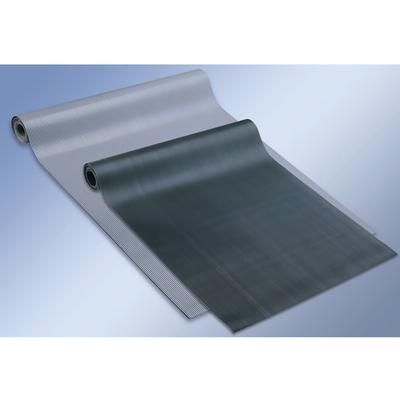 Cactus Mat 1000R-C4 Deep Groove Corrugated Runner - 4' x 150', Rubber, Black, 1/8" Thick