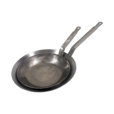 Town 34811 11" Steel Frying Pan w/ Solid Metal Handle, 11" Diameter