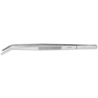 Louis Tellier 504883501 16" Offset Barbecue Tweezers - Stainless Steel