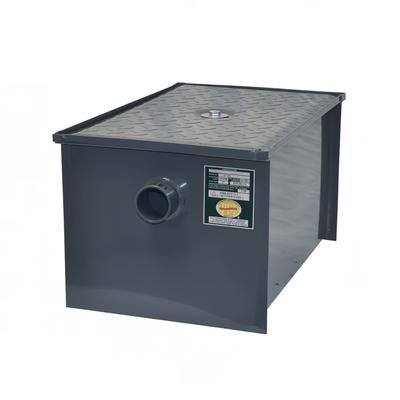 John Boos GT-100 Grease Interceptor w/ 50 GPM Capacity, Carbon Steel, Size 100