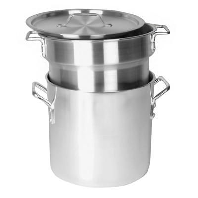 Thunder Group ALSKDB004 20 qt Aluminum Double Boiler, Set
