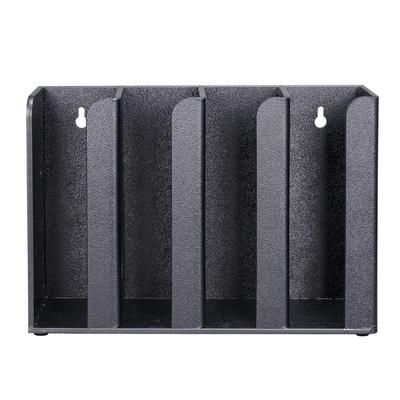 Dispense-Rite CTCO-4BT Cup & Lid Organizer, 4 Compartment, Portion Cups, Black