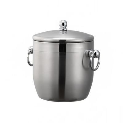 Service Ideas IB13BS 1 3/8 qt Ice Bucket - Stainless Steel