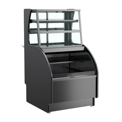 Structural Concepts C3Z3667 36" Oasis Vertical Open Air Cooler w/ 5 Levels, 110-120v, Black