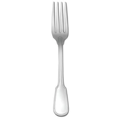 Oneida T010FDIF 8 1/2" European Table Fork with 18/10 Stainless Steel Grade, Saumur Pattern, 1 Dozen