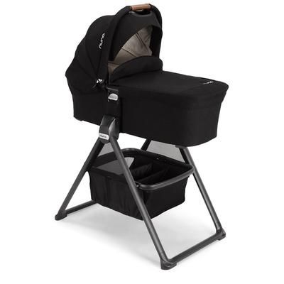 Nuna MIXX Series Bassinet + Stand - Caviar