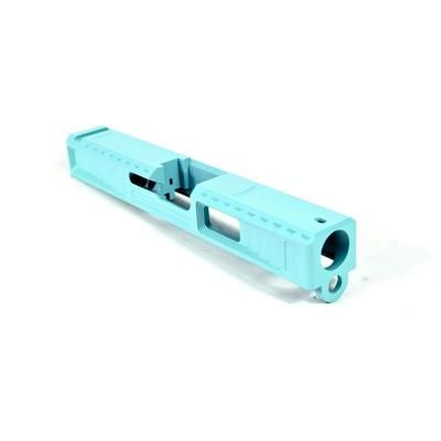 Gun Cuts Viper Slide for Glock 19 Optic Cut Robbins Egg Blue GC-G19-VIP-REB-RMR