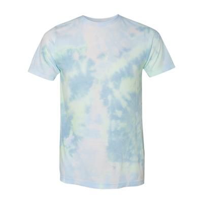 Dyenomite 650DR Dream Tie-Dyed T-Shirt in Green size XL | Cotton Polyester