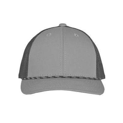 The Game GB452R Everyday Rope Trucker Cap in Light Gray/Charcoal size Adjustable | 65/35 cotton/polyester