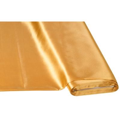 Tissu satin uni "Gala", doré