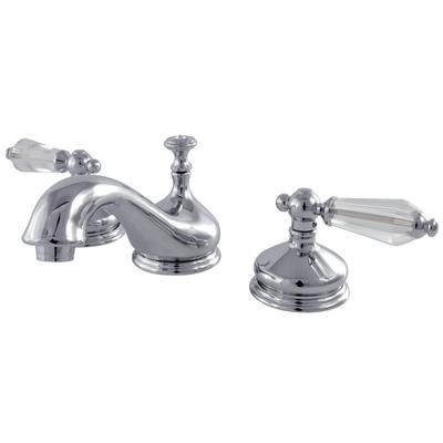 Kingston Brass KS1161WLL 8 in. Widespread Bathroom Faucet, Polished Chrome - Kingston Brass KS1161WLL