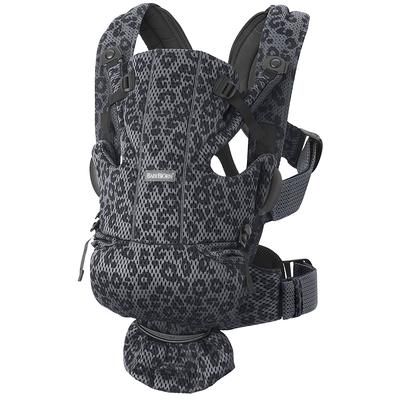 BabyBjrn Baby Carrier Free 3D Mesh, Anthracite Leopard