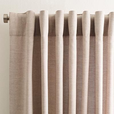 Sunbrella Declan Curtain Panel - Flax, 50" x 96" - Frontgate