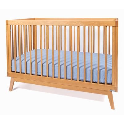 dadada Soho 3-in-1 Convertible Crib - Light Pecan