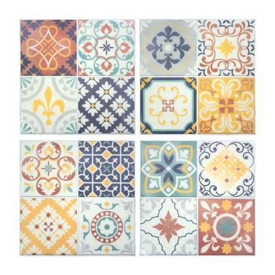 Peel And Stick Sticktiles by RoomMates in Spanish Terracotta