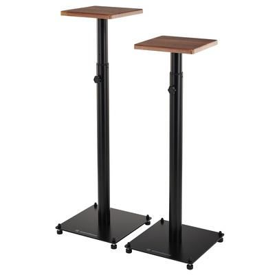 Wavebone Grand Speaker Stand Set Wood