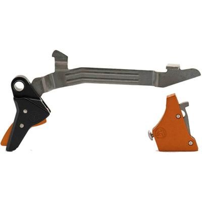 Timney Triggers Glock Alpha Competition Trigger Straight 3lb Pull Gen 3-4 Orange Alpha Glock 3-4 - Large-Orange