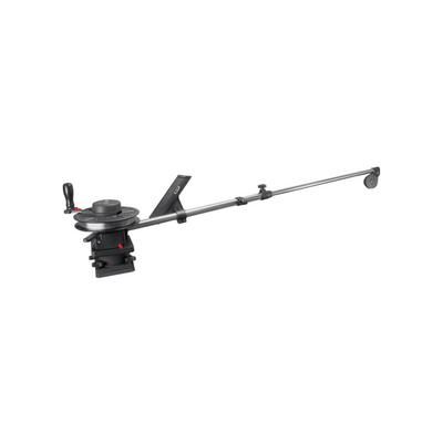 Scotty 1091 Telescoping 60in Longarm Combo Manual Downrigger w/Swivel Base 1091