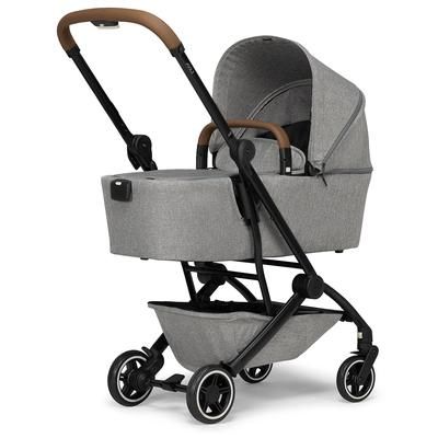Joolz Aer+ Lightweight Compact Stroller + Bassinet Bundle - Delightful Grey