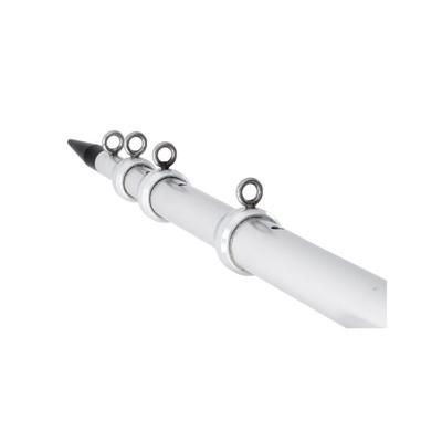 Tigress XD Telescoping Aluminum Outrigger Poles - 18' - 1-1/2" OD - Silver 88925