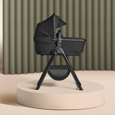 Silver Cross Wave Tandem Bassinet - Onyx