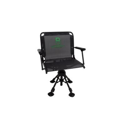 Barronett Blinds Deluxe Wide 360 Swivel Chair Black BC107