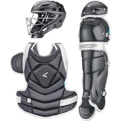 Easton Jen Schro THE FUNDAMENTAL Fastpitch Softball Catcher's Box Set 2023 Charcoal