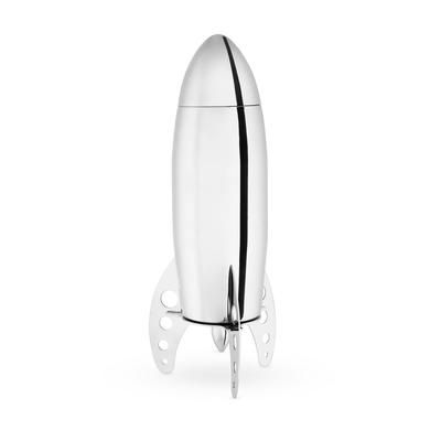 Rocket Cocktail Shaker by Viski in Metallic