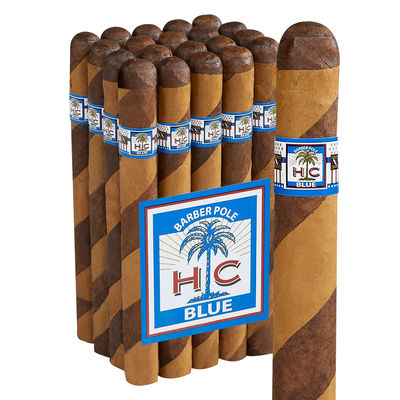 HC Series Blue Barber Pole Churchill - Pack of 20