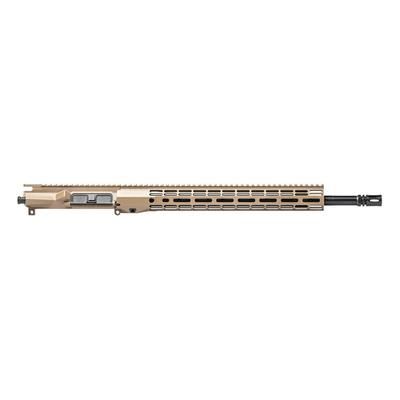 Aero Precision M4E1 Threaded .223 Wylde Complete Upper Receiver 18in 1-8 Twist A2 Flash Hider 15 in M-LOK ATLAS R-ONE Handguard FDE Cerakote