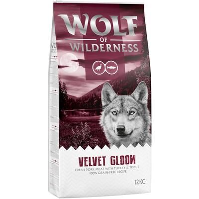 Wolf of Wilderness "Velvet Gloom" Tacchino & Trota - 12 kg