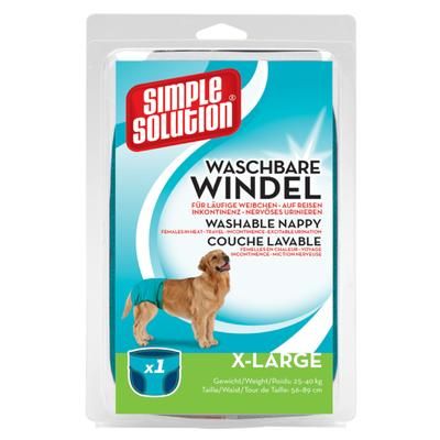Simple Solution Washable Dog Nappy | Female | Size XL