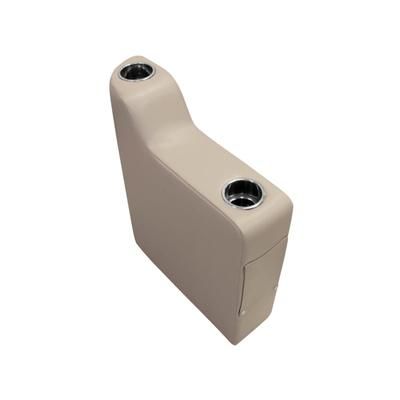Wise Premier Pontoon 7in Right Radius Arm Rest Mocha Java Medium 3010-1725