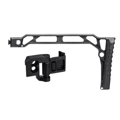 JMac Customs SS-9RP Skeleton Stock w/ Rubber Butt Pad w/ JMac 1913 Folding Mech 9in SS-9RP+FM-SM-1913