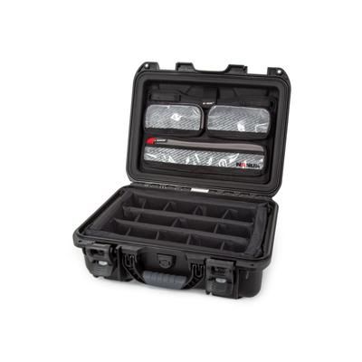 Nanuk Case 920 w/lid org./divider Black Medium 920S-060BK-0A0