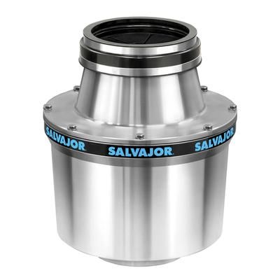 Salvajor 200-CA-MSS 2081 Complete Disposer Package, 2 HP, 12 in Cone, 208/1 V