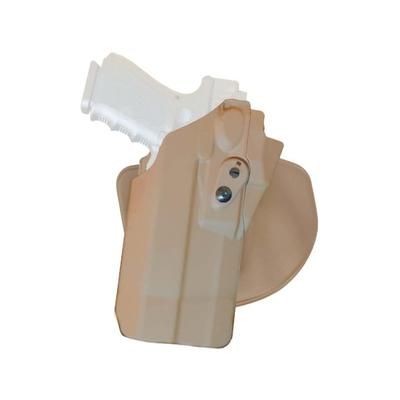 Safariland Model 7378rds 7ts Als Concealment Paddle & Belt Loop Combo Holster For Glock 34 W/ Light Fde Brown 7378RDS-68325-551