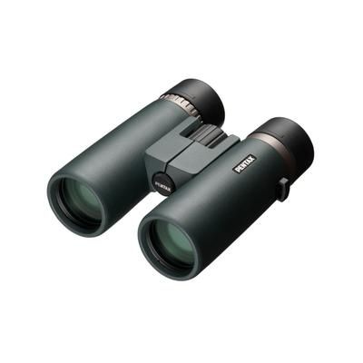 Pentax SD 7x42mm ED Roof Prism Binoculars Thermoplastic Elastomer Resin Dark Green Compact 62893