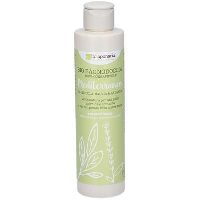 La Saponaria Bio Bagnodoccia Mediterraneo Calendula Salvia e Lavanda 2